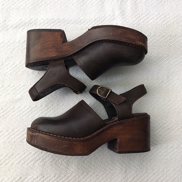 steve madden wooden clogs